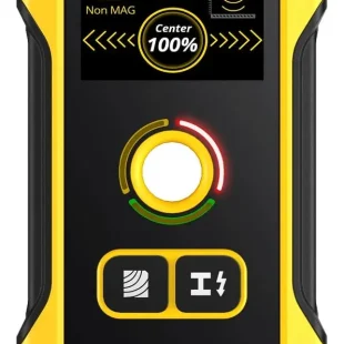 Escaner Detector Pared Metal Digital Portatil Fnirsi Color Negro Y Amarillo