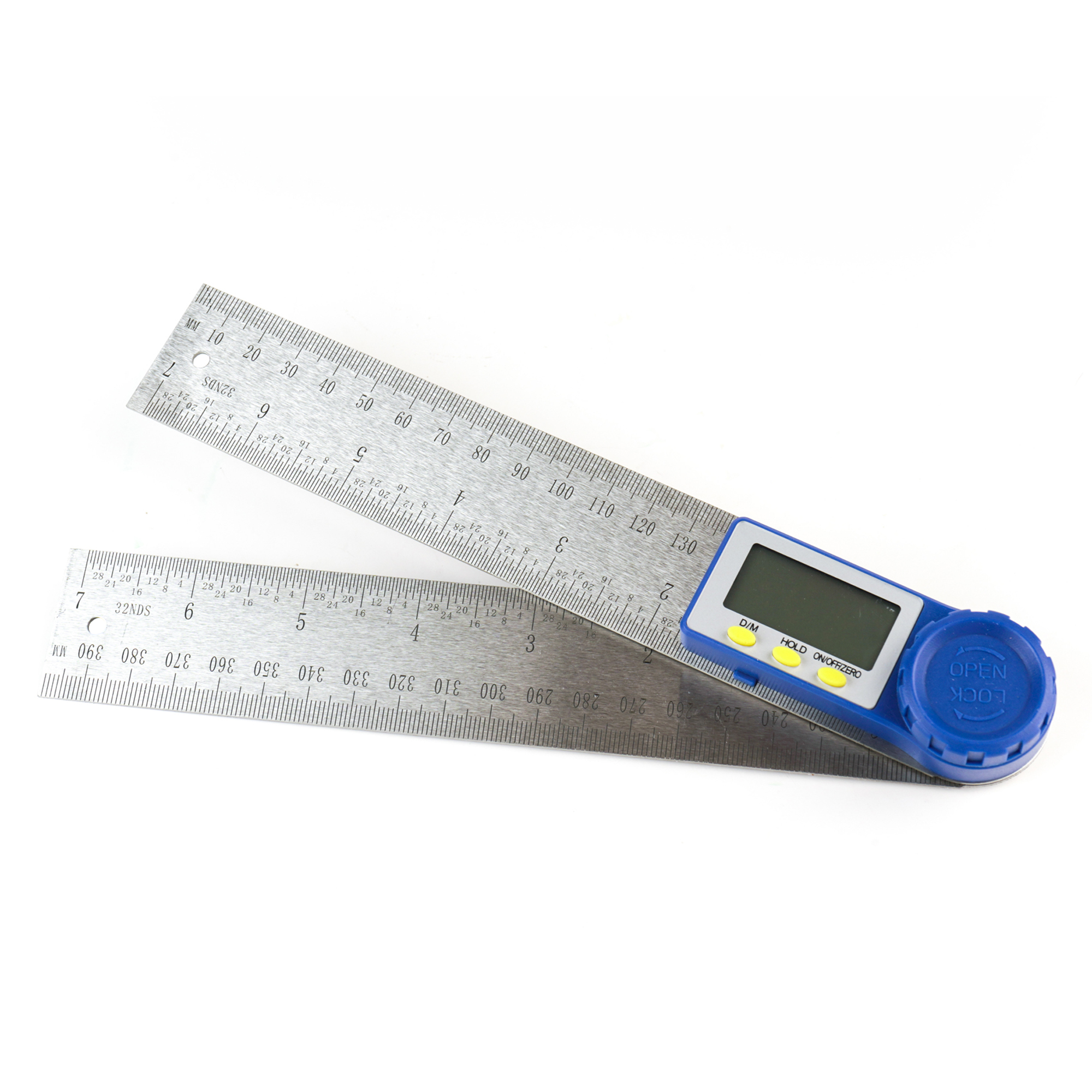 0-200mm 8” medidor de angulo digital Inclinometro regla