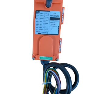 Control Remoto VD 6 rangos F21-E1B 1tx+1rx ACDC30-480V VHF