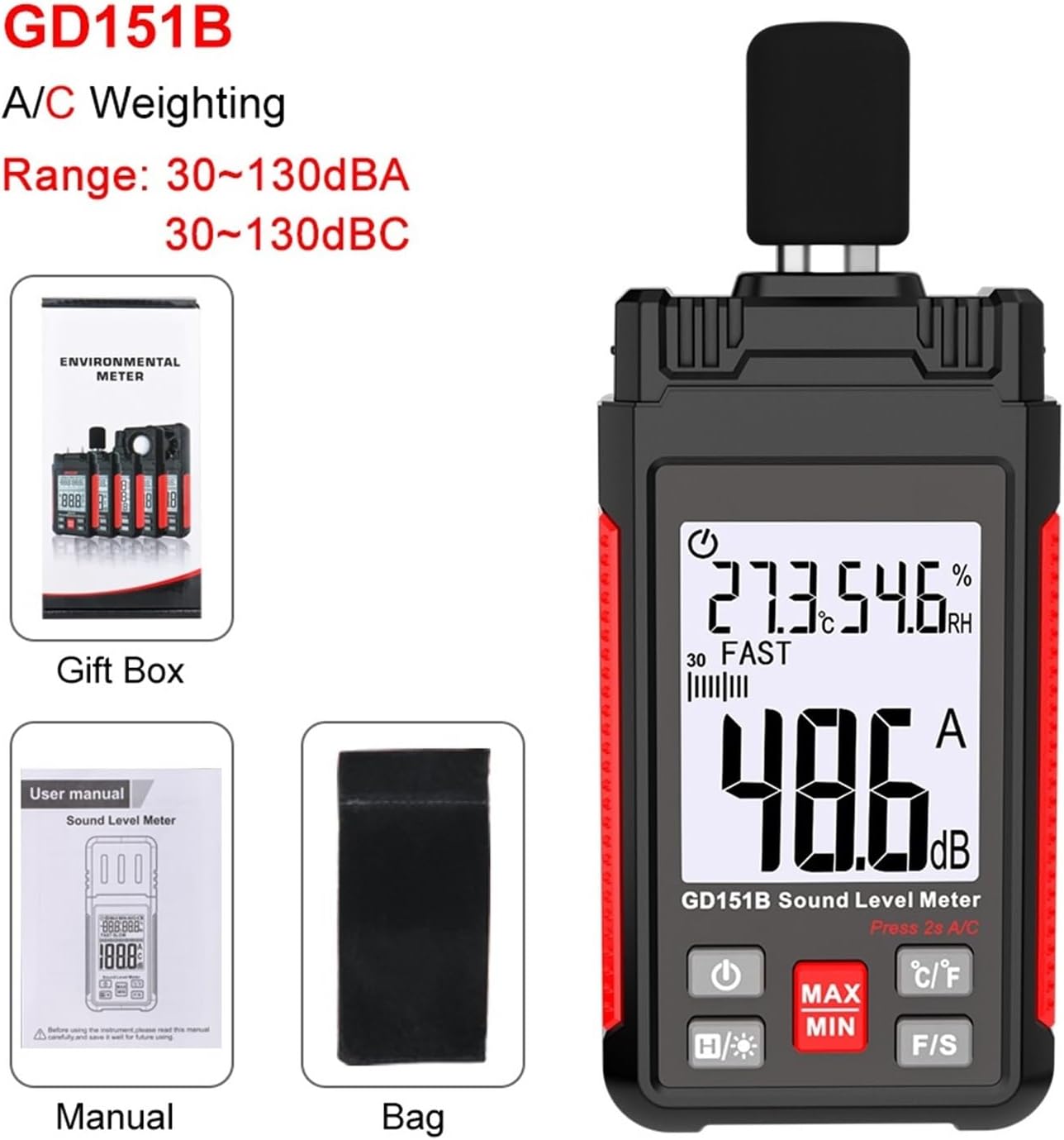 Sonometro GD151B - Imagen 3