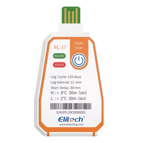 Datalogger RC-17 Certificado de Calibración Vence el 4 Nov 2026