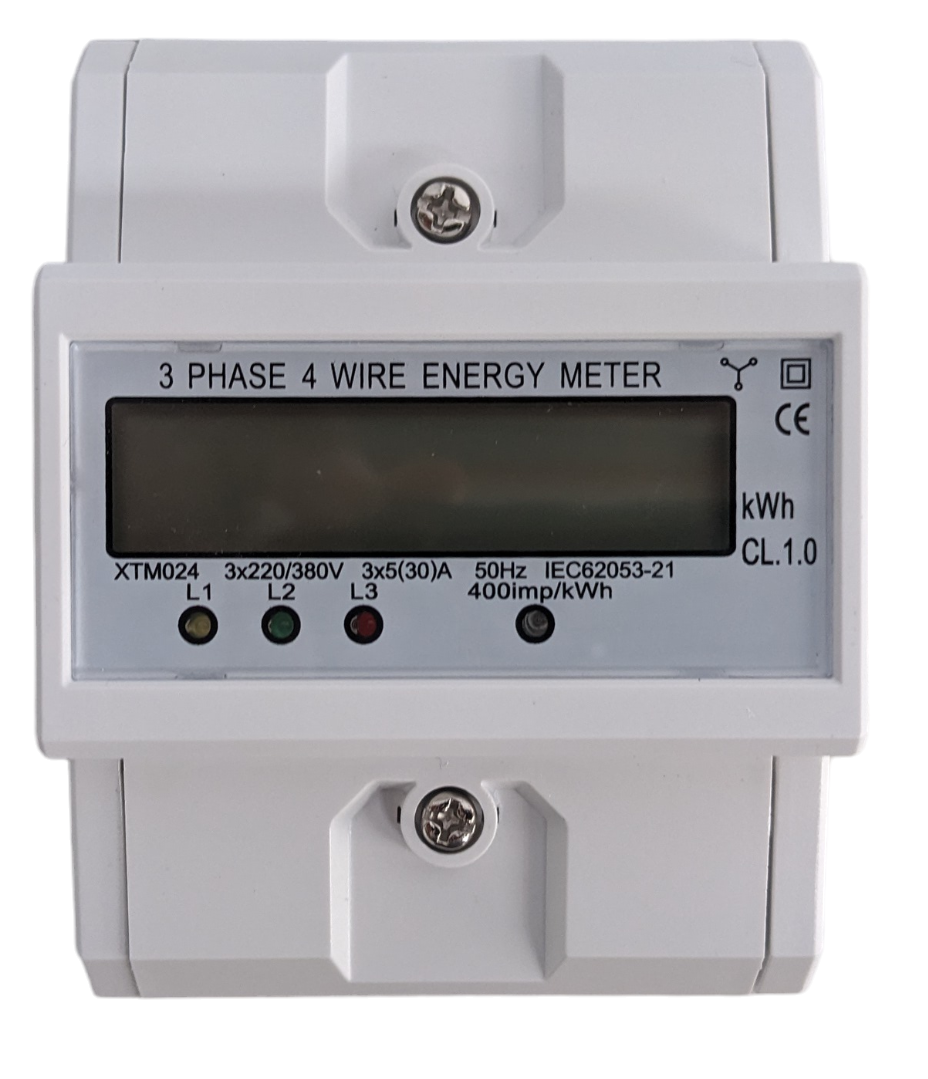 Remarcador trifásico din rail 30A