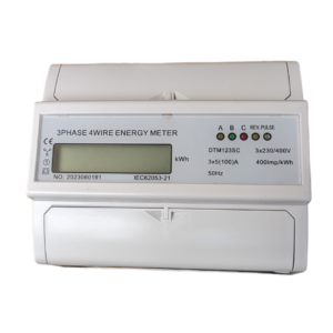 Remarcador trifasico din rail 3x230/400V  3x5(100)A  400imp/KWH