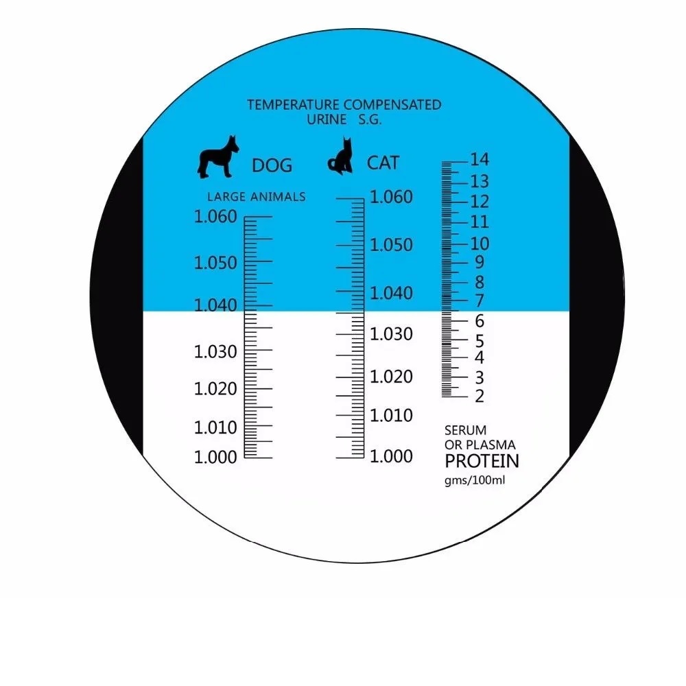 Refractometro veterinario 3 en 1(SG.) (SP) y (RI) - Imagen 2