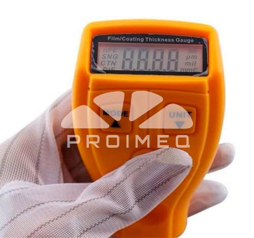 GM200 Medidor grosor film rango 0 - 1.80mm/ 0-71.0 mil Espesor pintura - Imagen 3