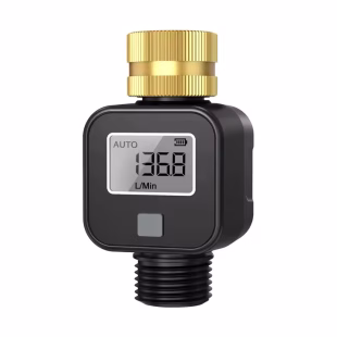 Medidor De Flujo De Agua Digital Caudalímetro Gal/min Y L/min