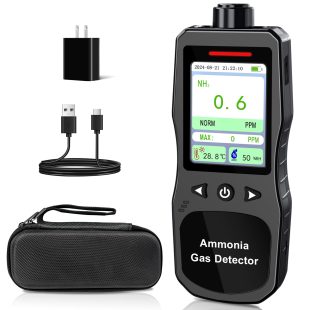 Detector de Gas Amoníaco/Monitor de Gas Amoníaco N4000, monitor NH3 de 0 ~ 200 PPM