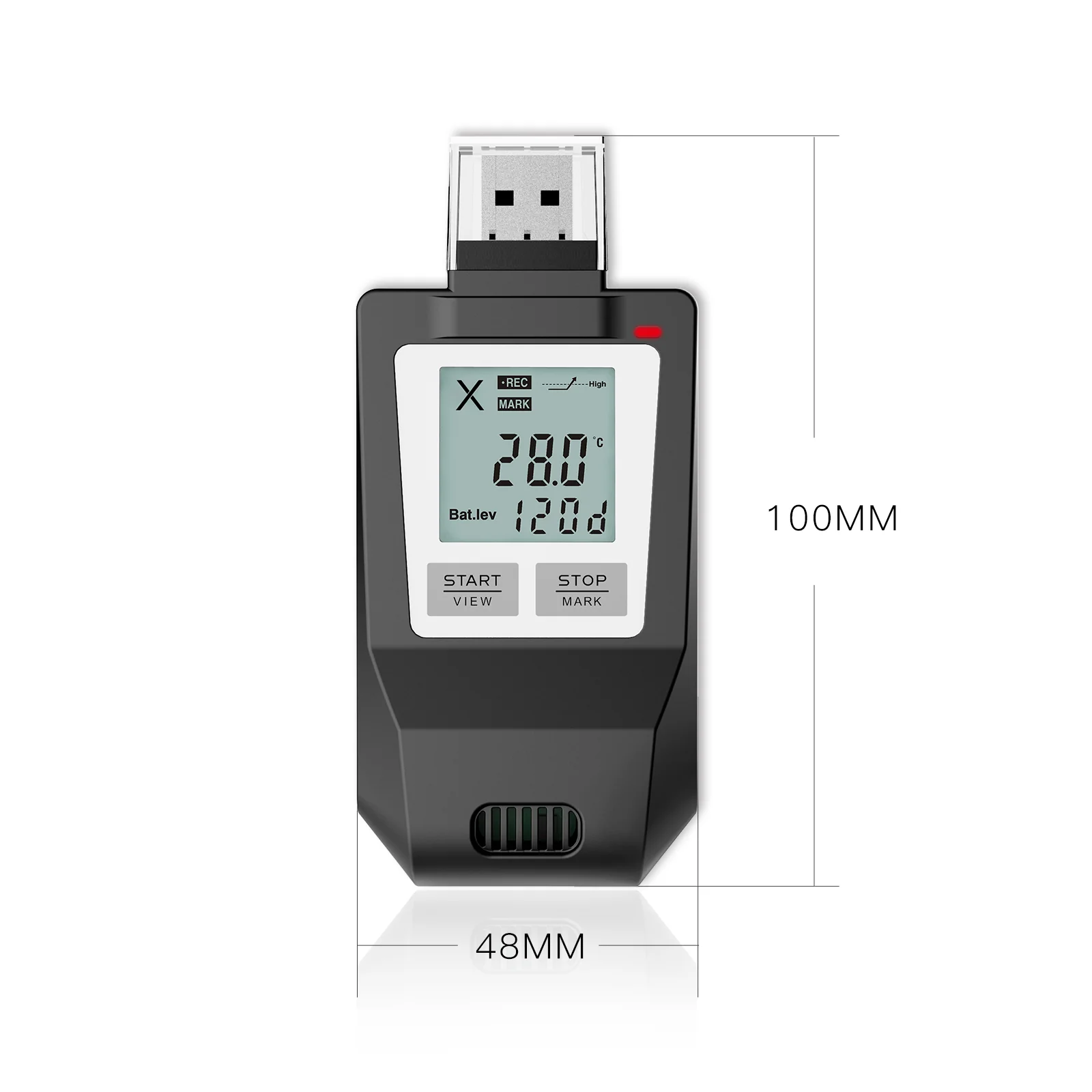 Datalogger Fresh Keeper 1 Usb Registrador de datos de humedad y temperatura - Imagen 3