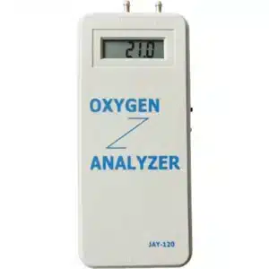 Analizador de oxígeno portátil JAY-120 para concentradores: pureza, caudal y presión